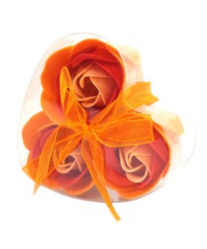 Mýdlové květy - Broskvová růže.